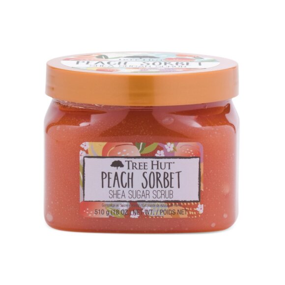 TREE HUT Peach 18oz Peach Sorbet Scrub - Picture 1 of 1